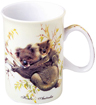 Koala Mother and Child Porcelain Mug