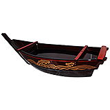 Japanese Sushi Serving Boat - Large, 18L x 7W