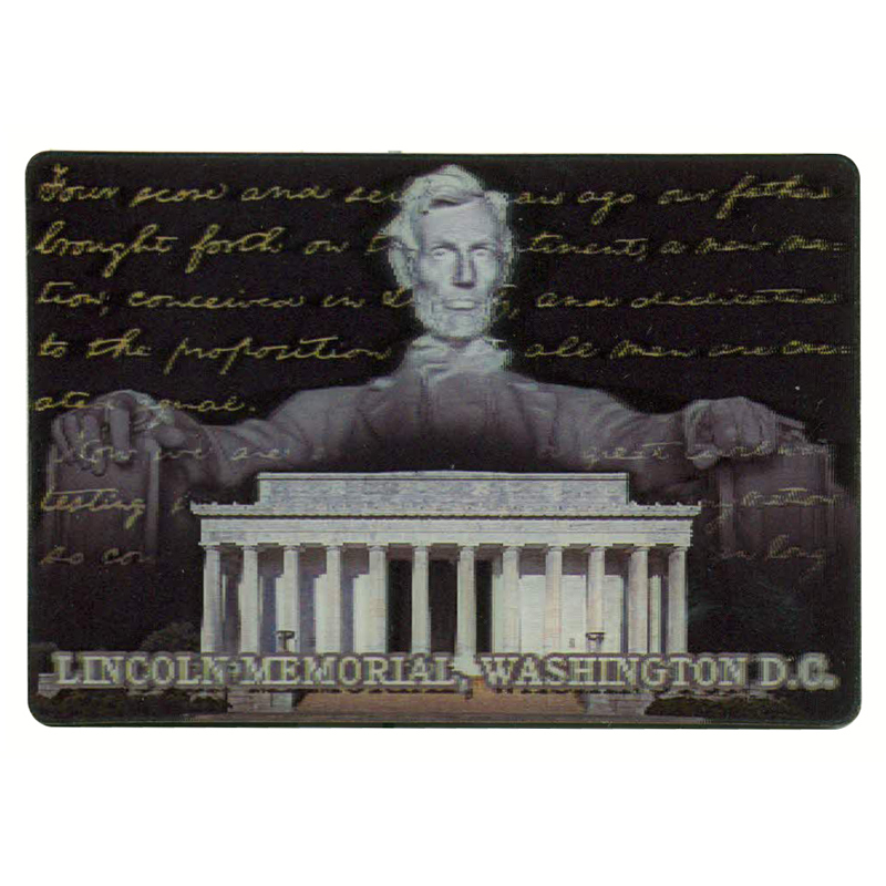 Lincoln Memorial 3D Magnet, Washington D.C.