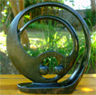 African Sculpture - Eternity, 12H Shona Stone