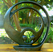 African Sculpture - Eternity, 12H Shona Stone