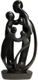 African Sculpture - Family of Five, 16H Shona Stone