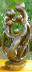 African Sculpture - Family Of Five, 14H Shona Stone