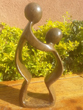 Mother and Child, Stone Sculpture 10H
