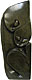 African Sculpture - Secure, 12H Golden Serpentine Stone