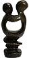 African Sculpture - Soul Mates, 7H Shona Stone