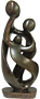 African Sculpture - Family Of Three, 12