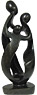 African Sculpture - Family Of Three, 12