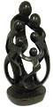 African Sculpture - Family of Six, 17