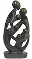 African Sculpture - Family Of Seven, 16