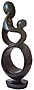 African Sculpture - Mother and Child 12H Shona Stone