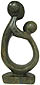 African Sculpture - Mother and Child 8H Shona Stone