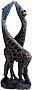 African Sculpture - Kissing Giraffes, 8