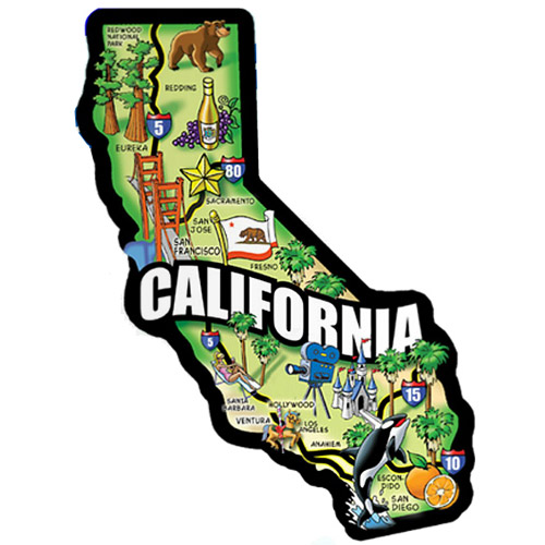 clip art california map - photo #42