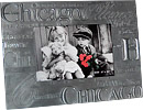 Chicago Souvenir Pewter Picture Frame