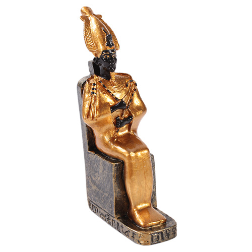 Osiris Miniature Statue, 3.5H