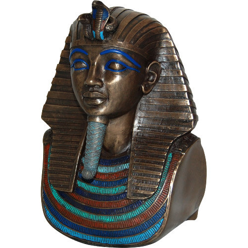 Mask of King Tut Statue, 6.5H