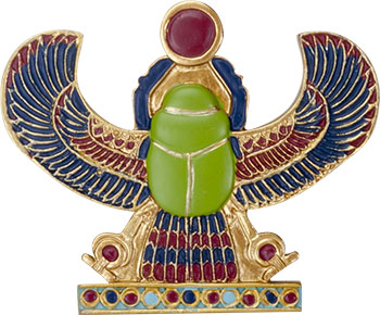 Winged Scarab Magnet