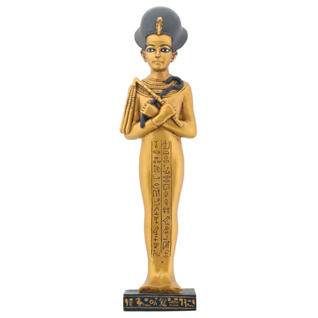 Egyptian Shawabti Of Tut Statue, 8H