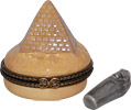 Egyptian Pyramid Porcelain Trinket Box