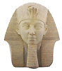 Thutmose III Sandstone Bust, 6.75H