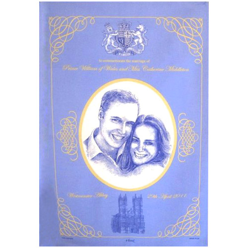 Prince William and Kate Tea Towel