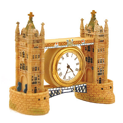 Tower Bridge 3D Model - Table Clock