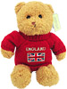 England Union Jack Red Sweater, 10 Soft Toy Bear