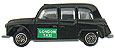 Die-Cast Black Taxi
