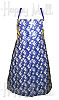 Burleigh Calico Blue - PVC Kitchen Apron
