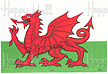 Flag of Wales, Tea Towel