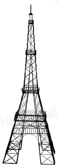 6' Eiffel Tower Statue, Ex-Large