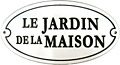 French Metal/Enamel Sign, Jardin (Garden)