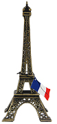 10 Eiffel Tower Miniature Replica, Antique Gold