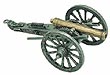 Miniature Civil War Cannon, Length: 7
