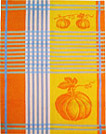 European Tea Towel - Blue Pumpkin