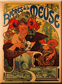 French Metal Magnet - Biere de la Meuse