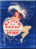 French Metal Magnet - CASINO DE PARIS