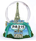 Paris Snow Globe
