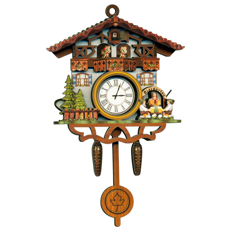 Biergarten Cuckoo Clock Fridge Magnet