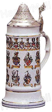 Coats of Arms German Beer Stein