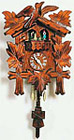 Deluxe Wood Carved Cuckoo Clock with movement, 13H