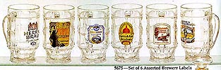 Classic Glass Mug Set