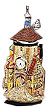 Rothenburg Clock Tower Commemorative Beer Stein