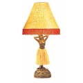 Motion Hula Girl Lamp  - Bronze Iolani 37H