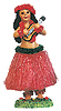 Hula Girl Doll with Ukulele
