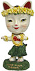 NODDING HEAD LUCKY CAT - Girl Hula Cat