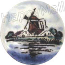 Holland Souvenir Pin - 1D Windmill Scene