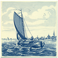 Sailboat, Tile 6
