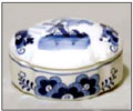Delft Blue Jewelry Box
